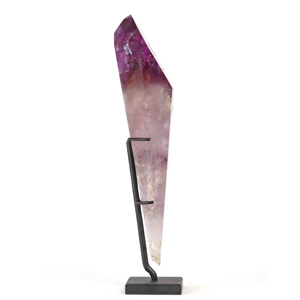 Amethyst Spitze auf Display