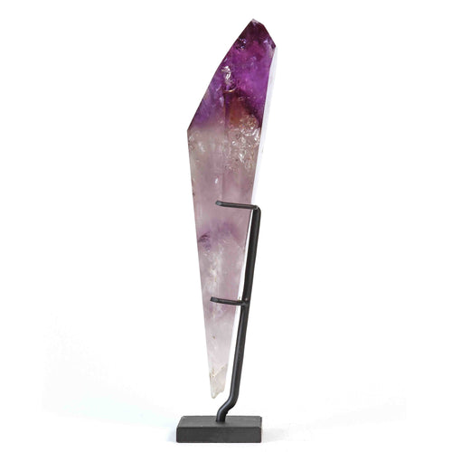 Amethyst Spitze auf Display