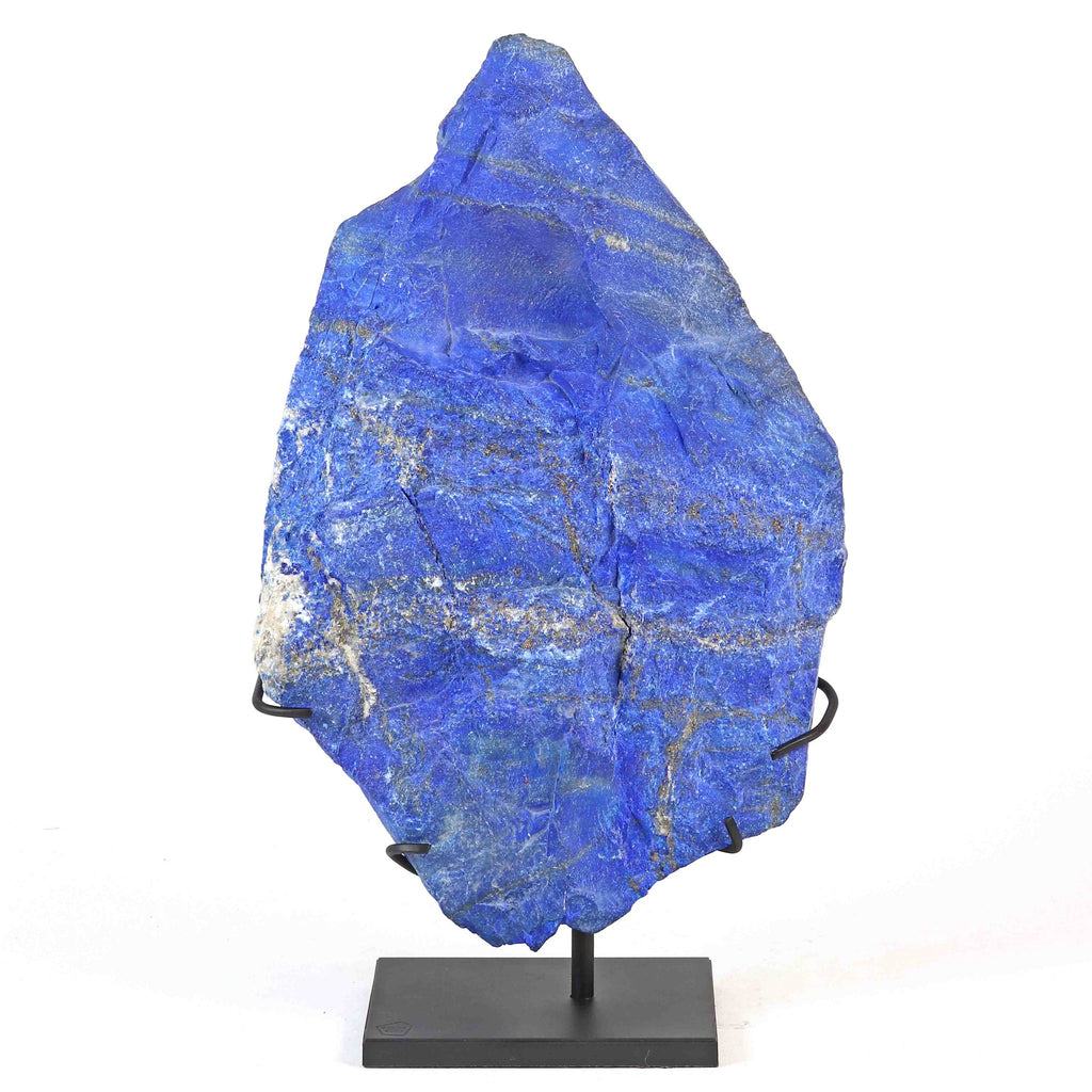 Lapis roh Stück auf Display