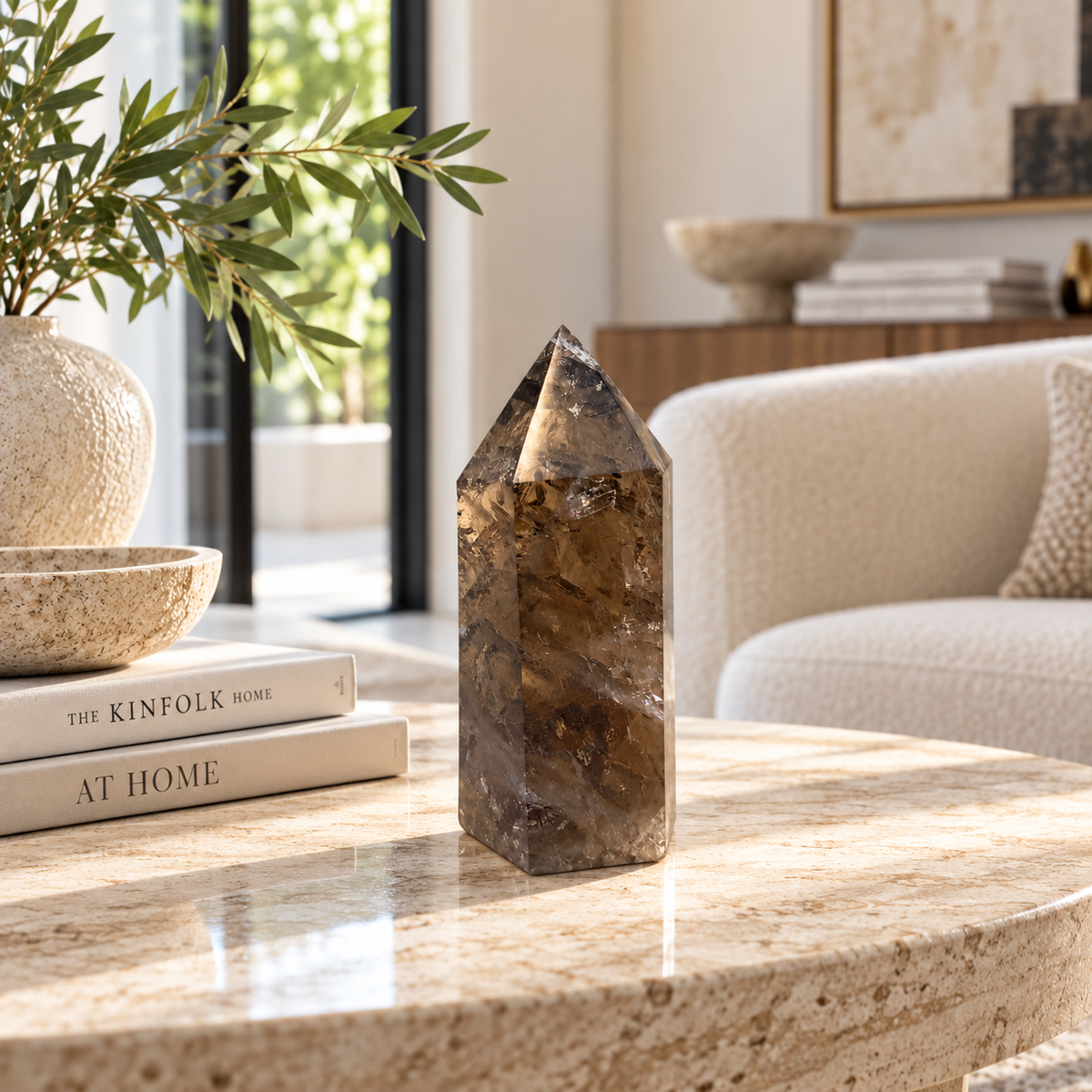 Natural Citrine Point