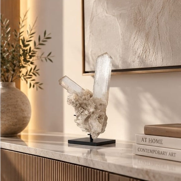 Large Calcite Cluster Statement Piece