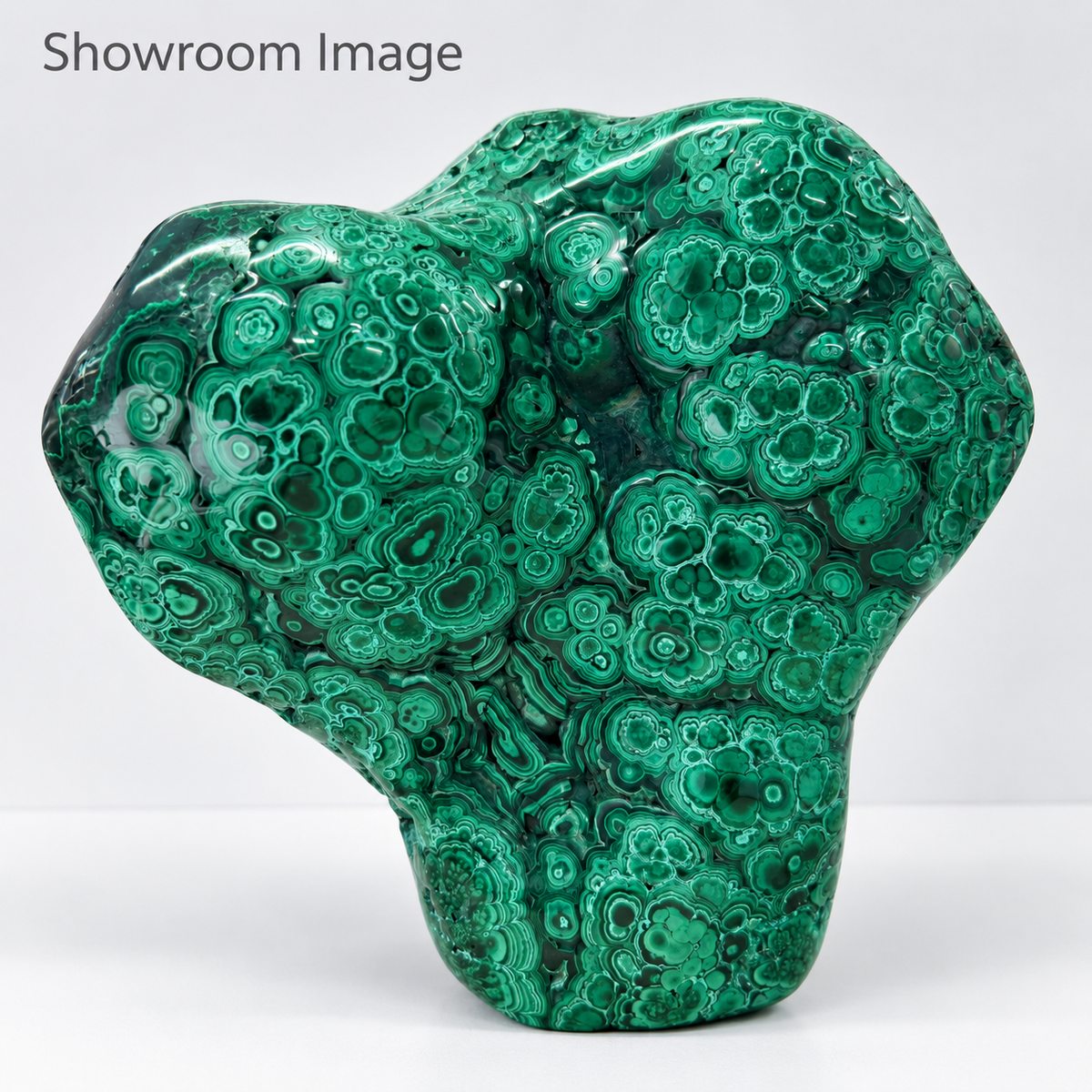 Statement Malachite Free-Form – Polished Natural Masterpiece